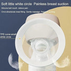 Silicone Pink Breast Pump Set - Includes 1 Breast Pump, 1 Bottle, 1 Pacifier, 1 USB Cable