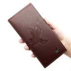 Men's Leather Bi-Fold Wallet - Stylish & Pocket Friendly, 1 Pc