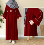 Georgette Plain Classic Abaya