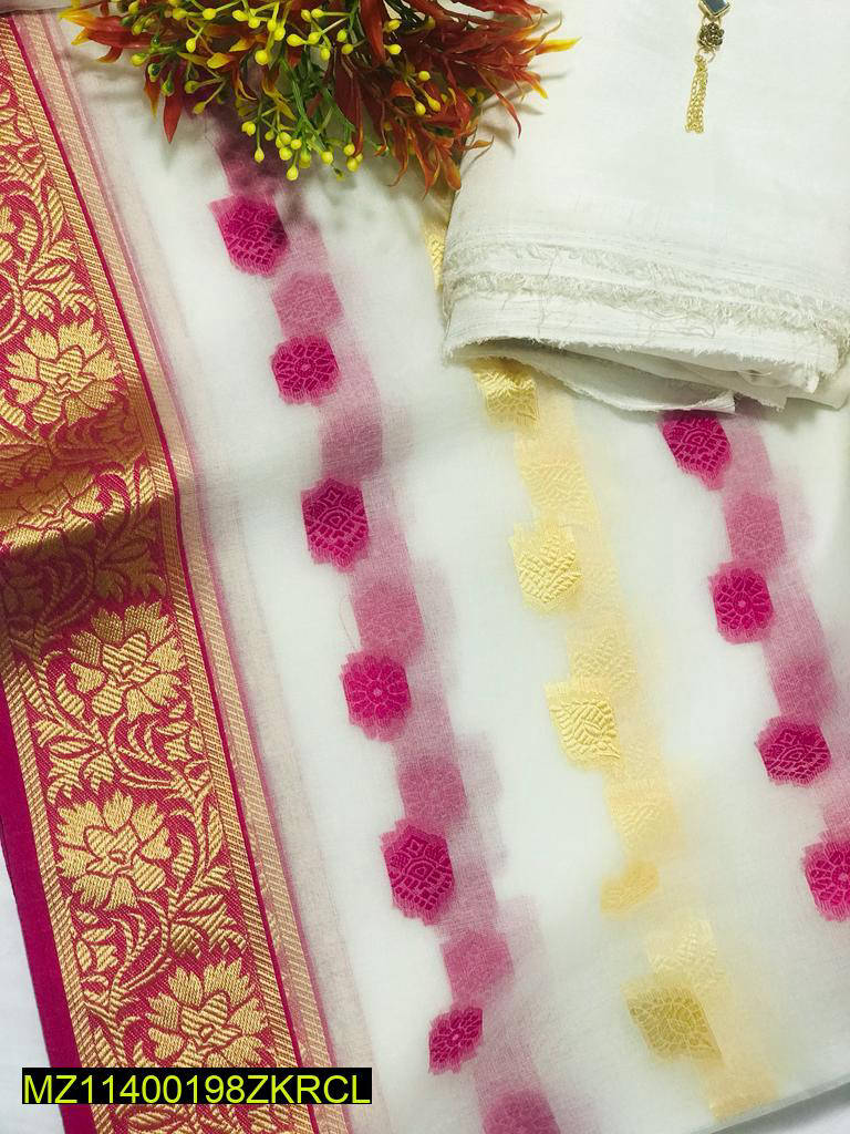 Women's Unstitched Katan Suit