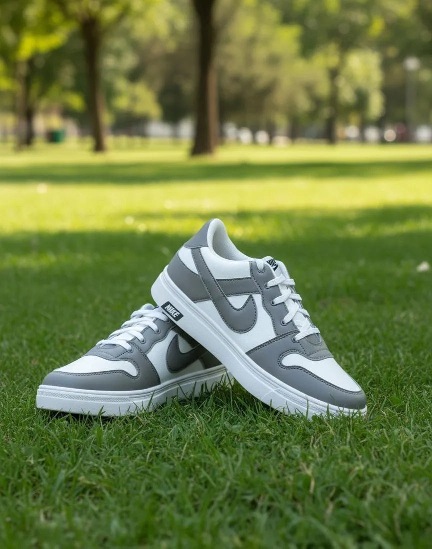 Men's Synthetic Leather Casual Sneakers