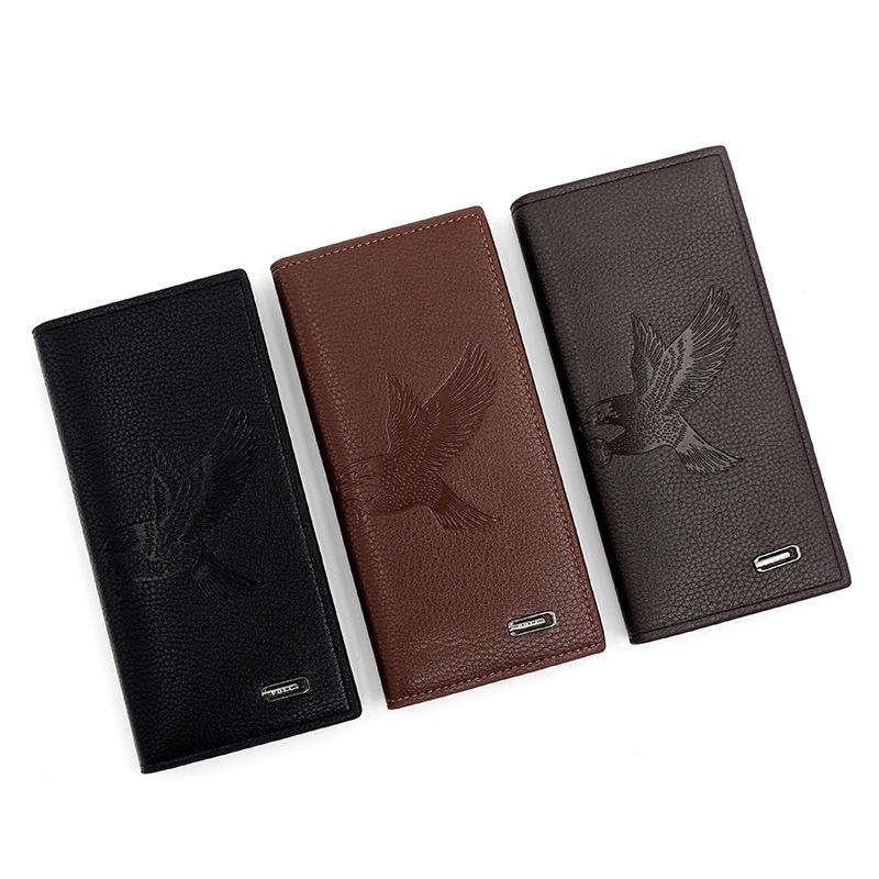 Men's Leather Bi-Fold Wallet - Stylish & Pocket Friendly, 1 Pc