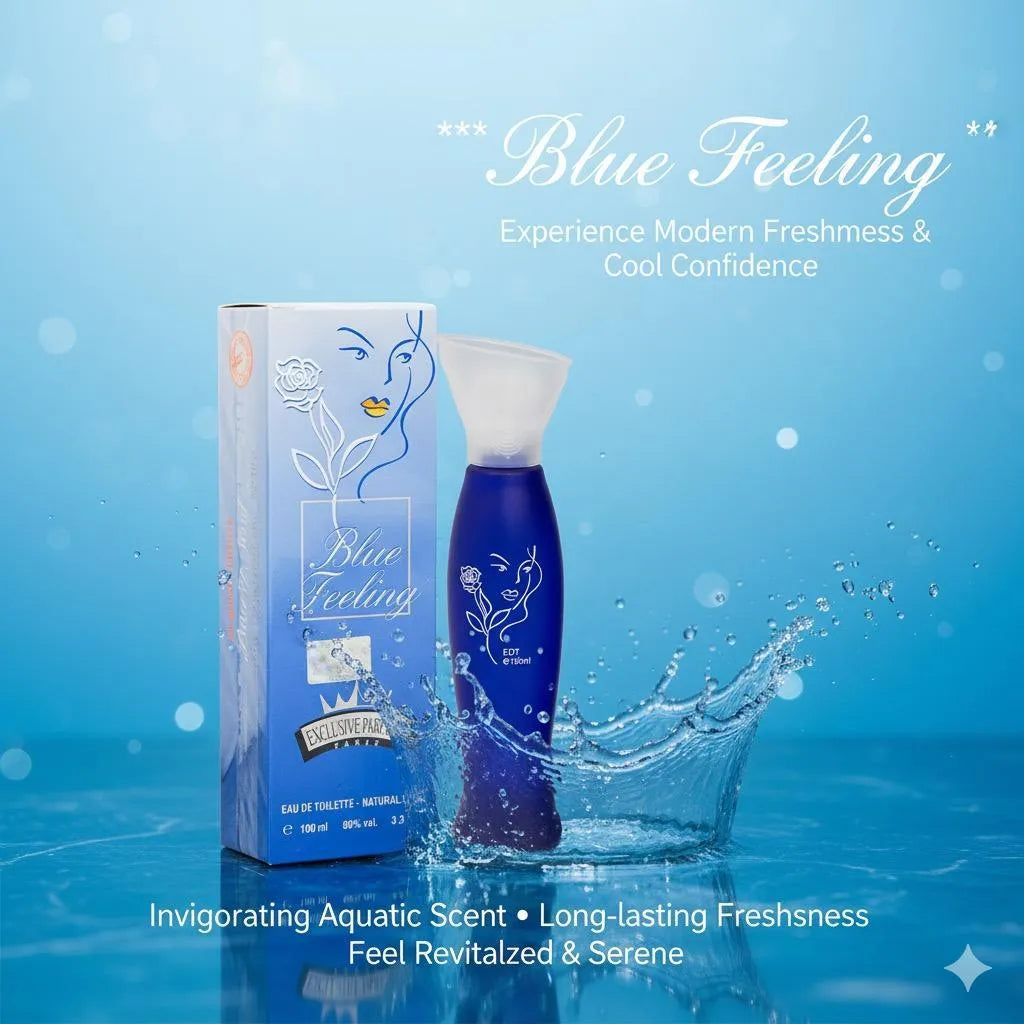 Blue Feeling: Eau de Parfum - Pure Refreshment & Elegance