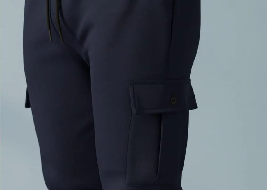 1 Pc Men's Polyester Fleece Plain Trouser