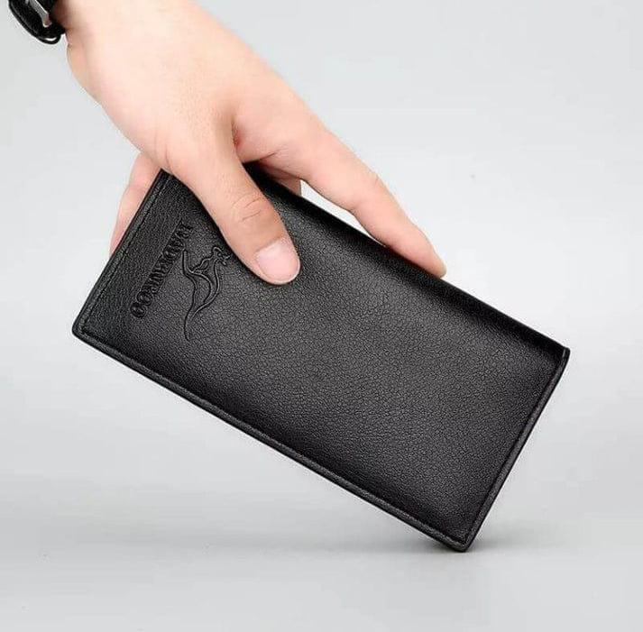 Men's Leather Bi-Fold Wallet - Stylish & Pocket Friendly, 1 Pc