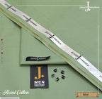 Men’s Unstitched Cotton Plain Suit