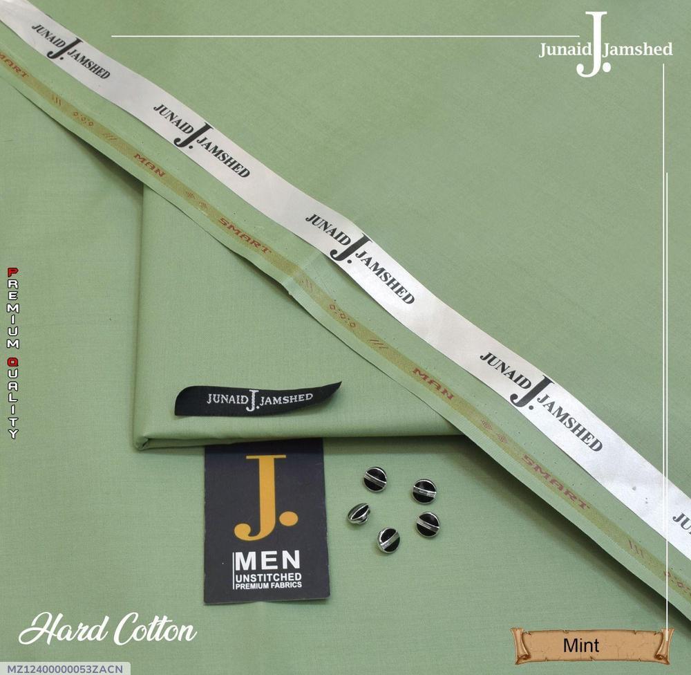 Men’s Unstitched Cotton Plain Suit