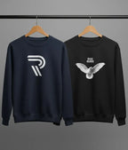 Pack Of 2 Printed Sweatshirt For Men