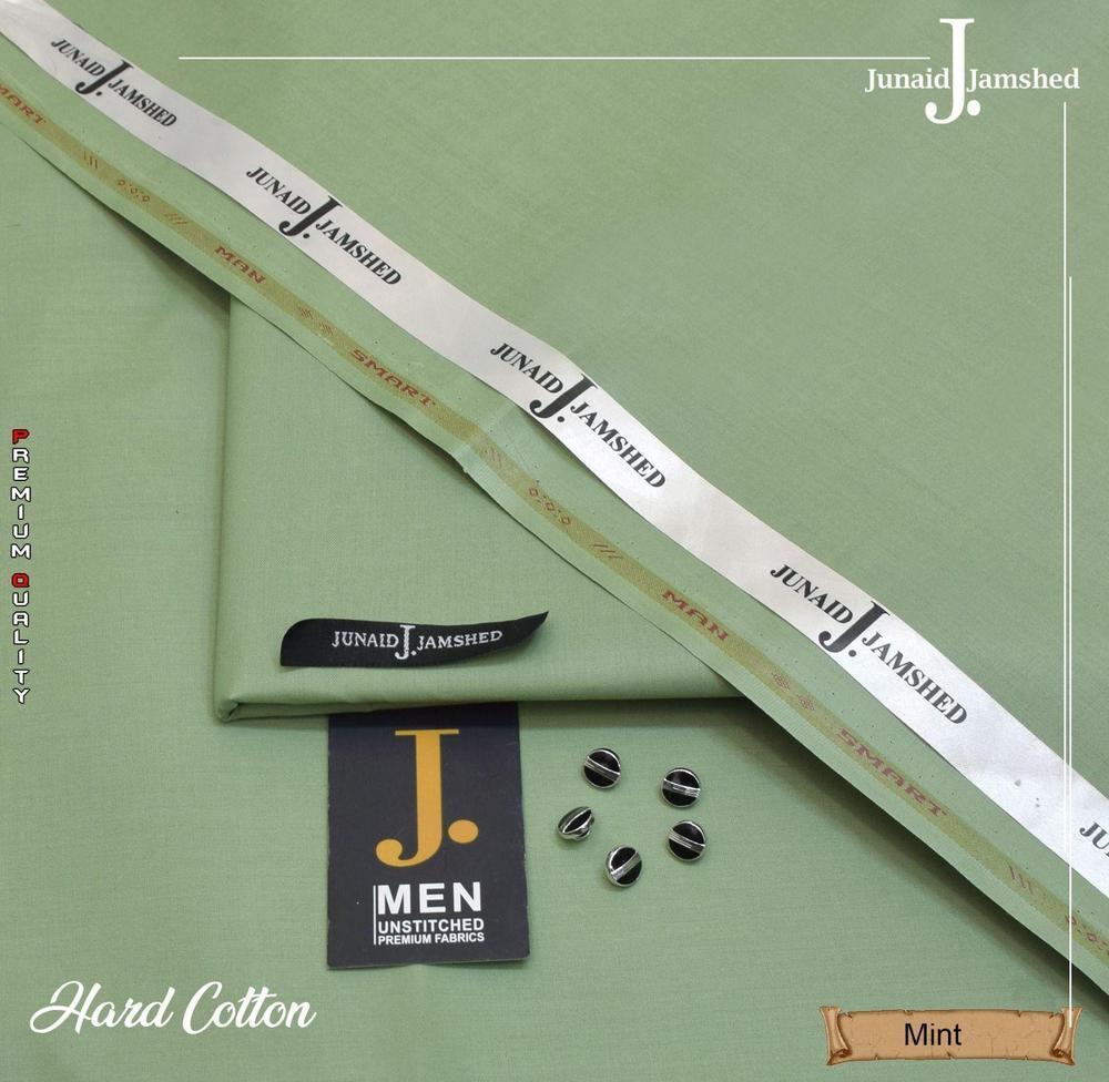 Men’s Unstitched Cotton Plain Suit