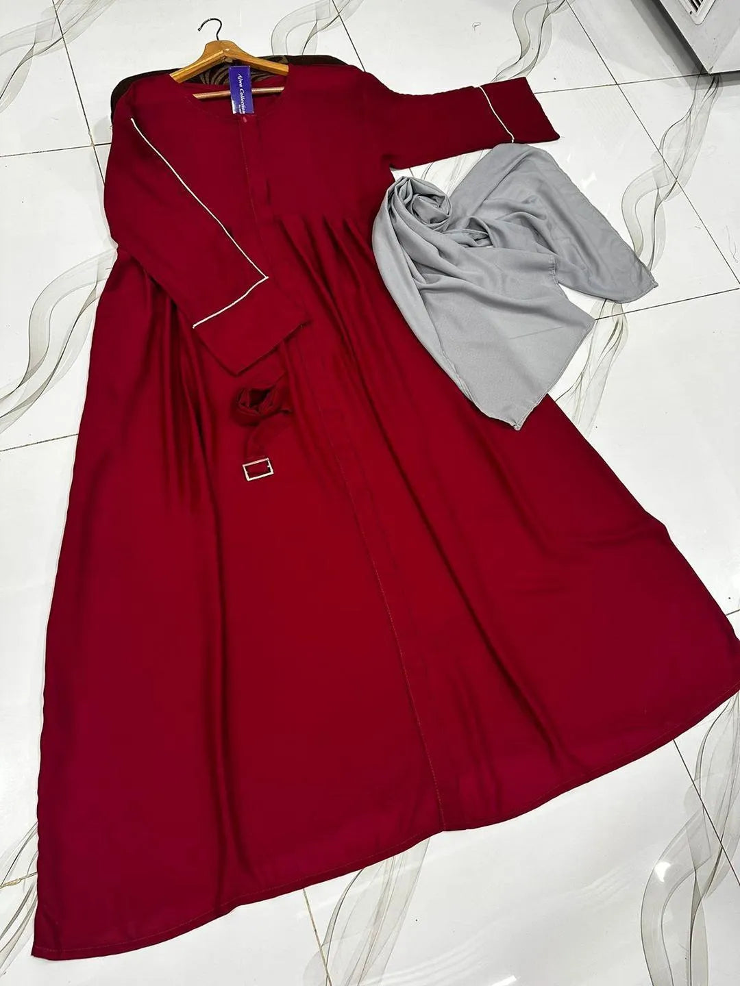 Georgette Plain Classic Abaya