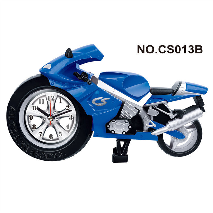 Cross-border motorcycle shape small alarm clock