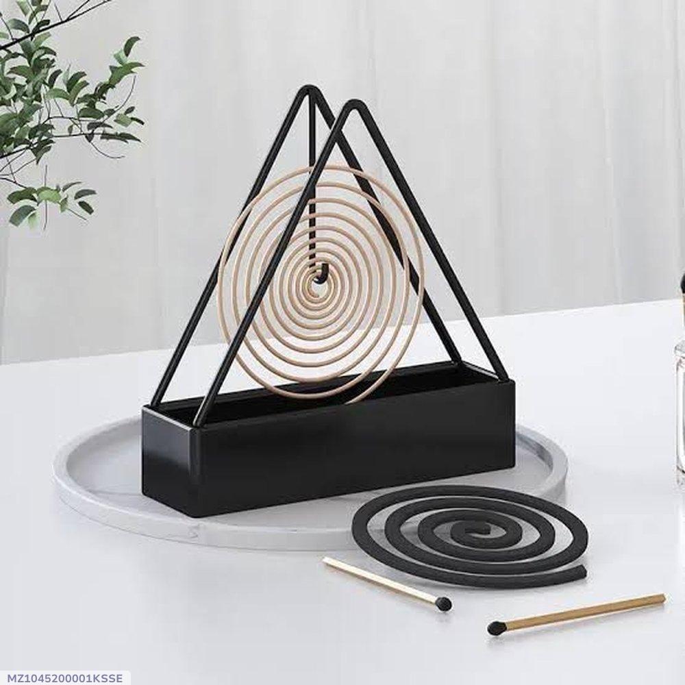 Metal Coil Incense Burner For Mosquitos- Pack Of 2