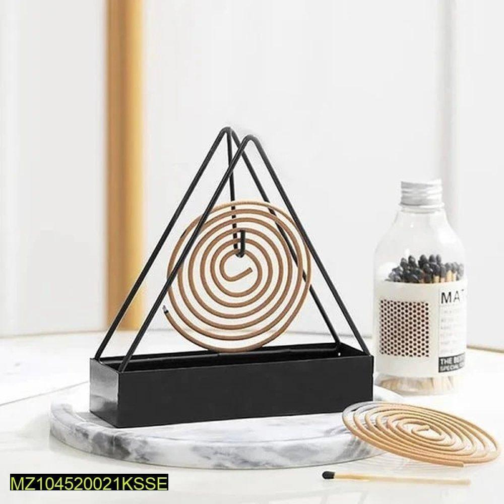 Metal Coil Incense Burner For Mosquitos- Pack Of 2