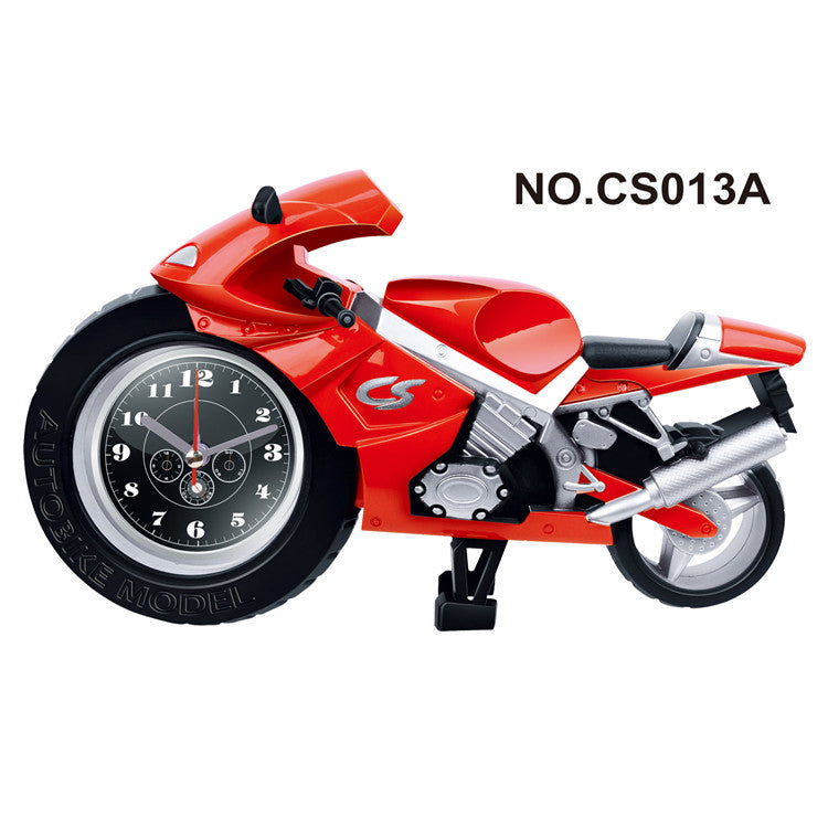 Cross-border motorcycle shape small alarm clock